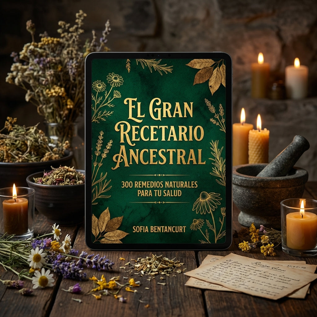 El Gran Recetario Ancestral – 300 Remedios Naturales + 10 Bonos GRATIS 🎁 + Guia de Seguridad Blindaje Ancestral + Protocolo 7 Días