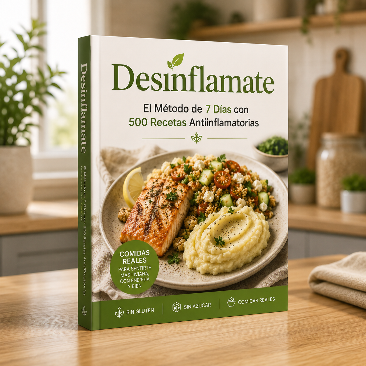 Sgonfiati: Il Metodo di 7 Giorni con 500 Ricette + 5 BONUS REGALO 🎁🇮🇹