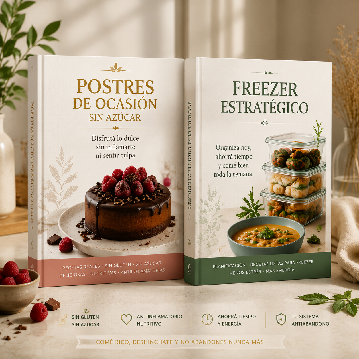 🚨 Pacchetto Imperdibile 2 in 1: Dolci per Ogni Occasione + Freezer Strategico 🇮🇹